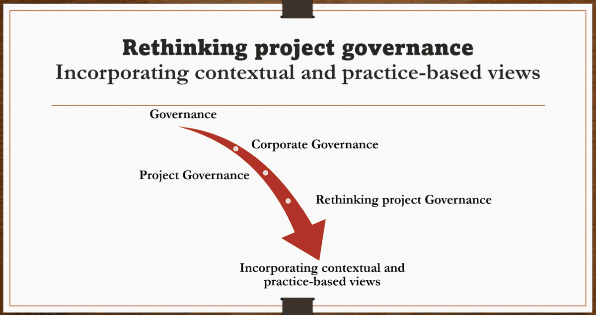 Rethinking project governance