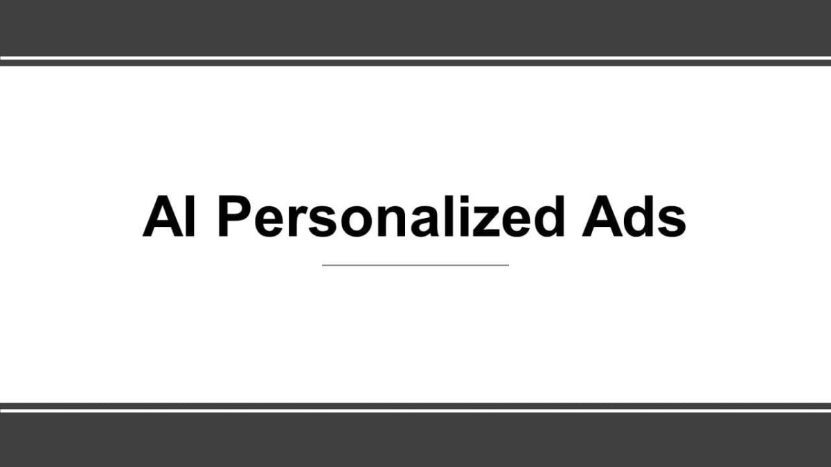 AI Personalized Ads